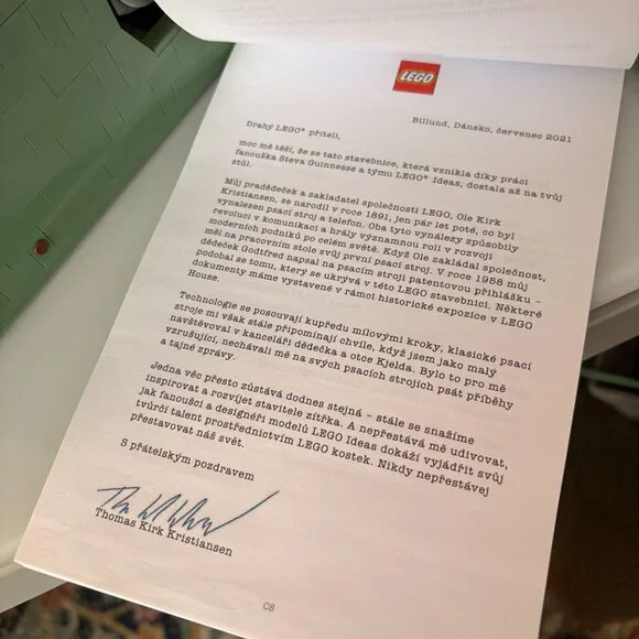 Lego Typewriter Set - Picture 10 of 11